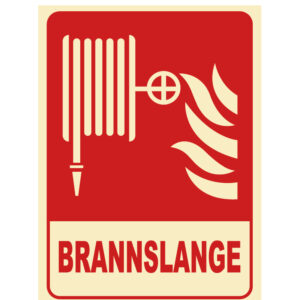 Brannslange 200x300mm