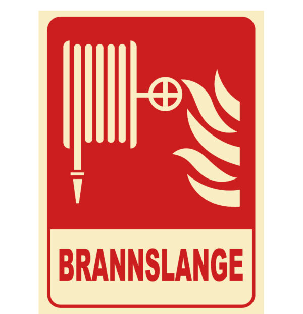 Brannslange 200x300mm