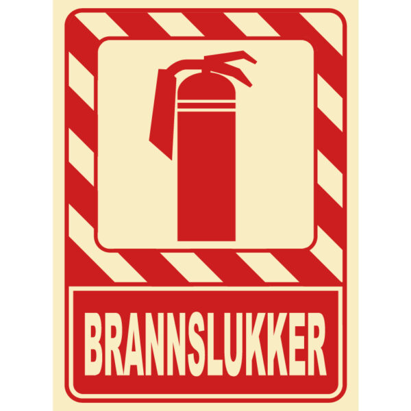Brannslukker 200x300mm