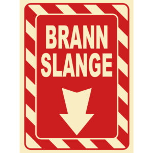 Brannslange 200x300mm