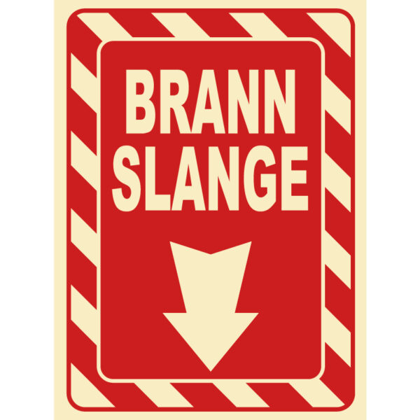 Brannslange 200x300mm