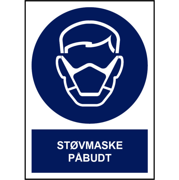Støvmaske 210x297mm