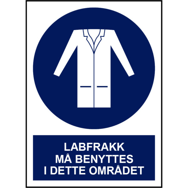 Labfrakk 210x297mm