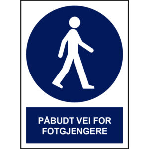 Fotgjengere 210x297mm