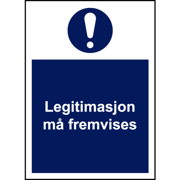 Legitimasjon 210x297mm