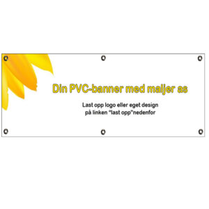 Banner PVC 1x2m