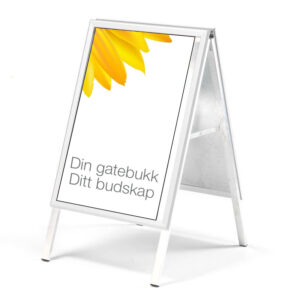 Gatebukk i aluminium