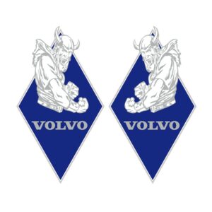 Ruter blå Volvo