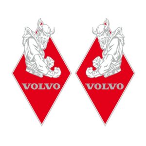 Ruter rød Volvo